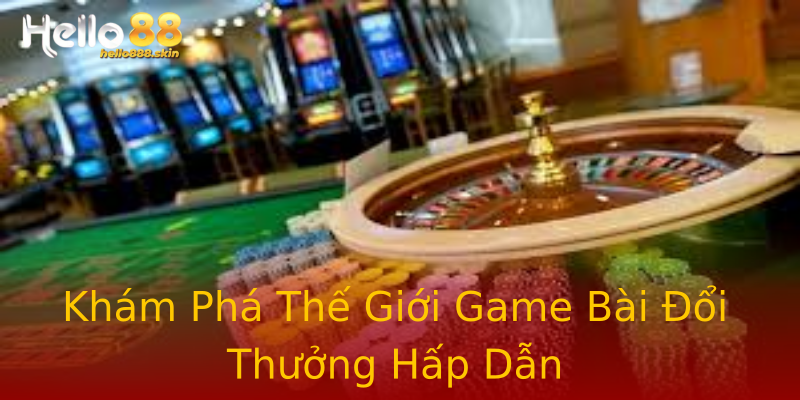 Khám Phá Thế Giới Game Bài Đổi Thưởng Hấp Dẫn Khám Phá Thế Giới Game Bài Đổi Thưởng Hấp Dẫn